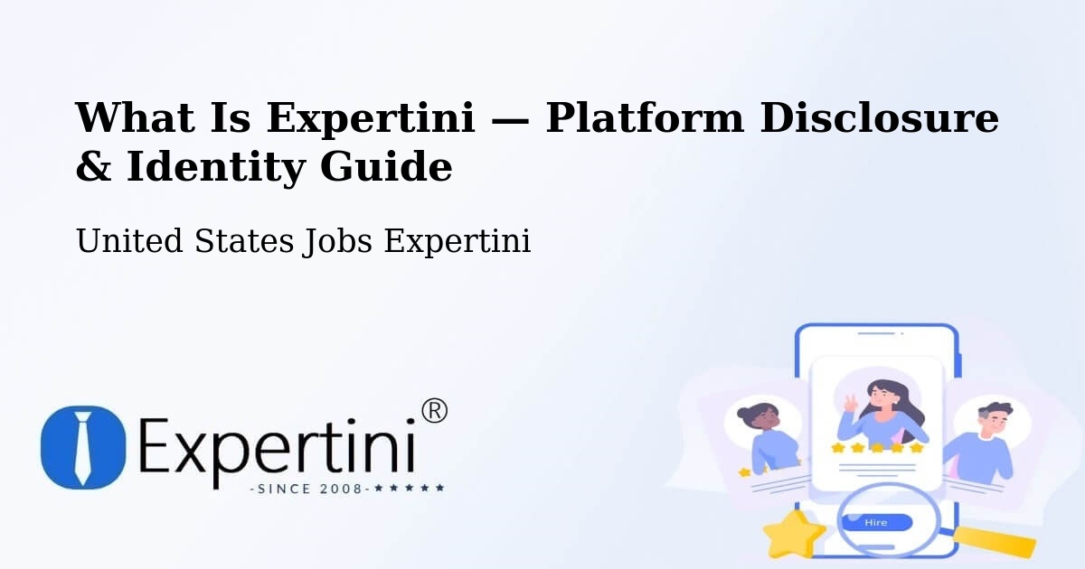 What Is Expertini — Platform Disclosure & Identity Guide – Romulus